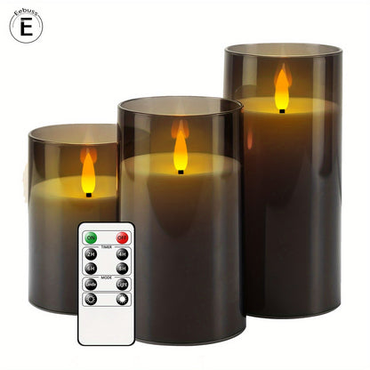 Skorter | Flameless LED Light with Remote – Gray