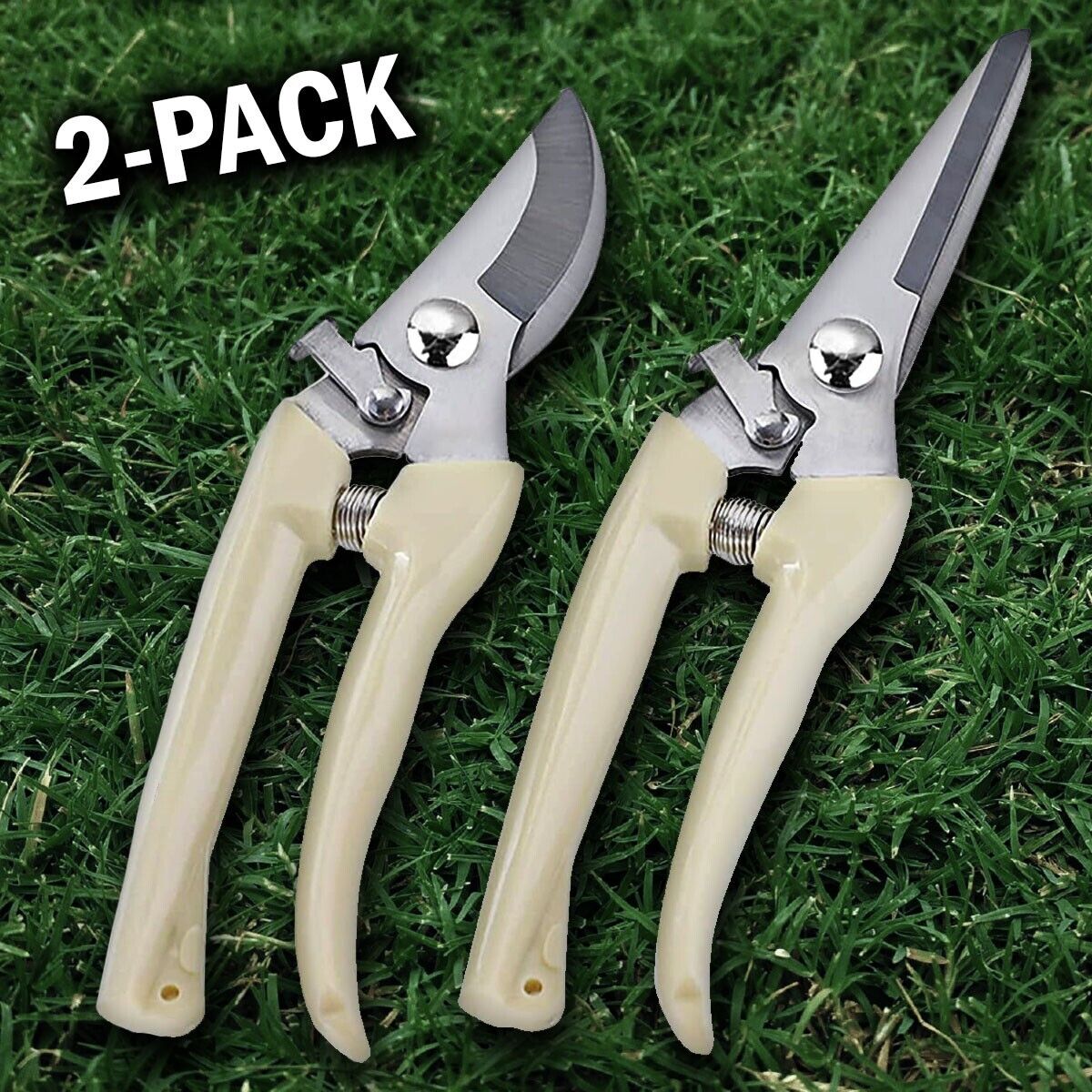 Skorter | 2-pack Pruning Shears Cutter Home Garden Plant Shears Branch Garden Pruner