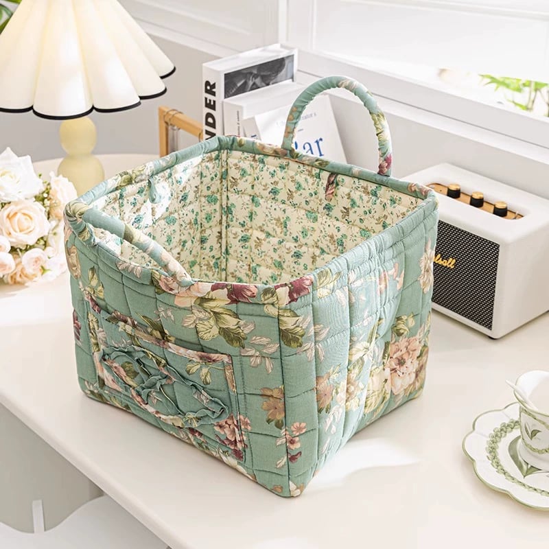 Skorter | Boho Fabric Storage Basket