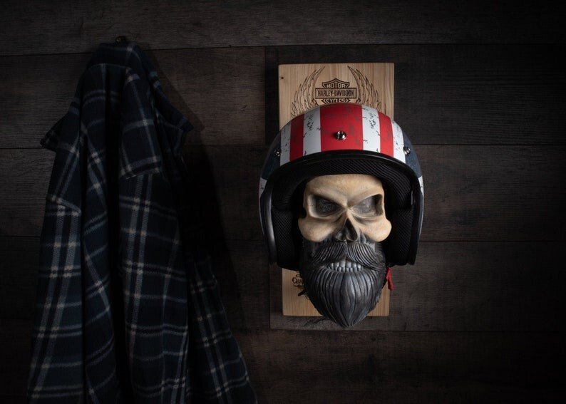 Skorter | Bearded Skull – Eagle Skull & Cross