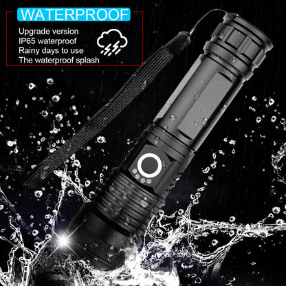 Skorter | 30000-5000 Lumen High Power LED Flashlight, waterproof