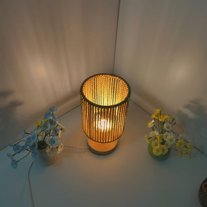 Skorter | BarrelGlow - Three Desk Lamp with Striped Pattern