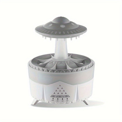 Skorter | Relaxing Raindrop Aromatherapy Essential Oil Diffuser - LED Light & Humidifier
