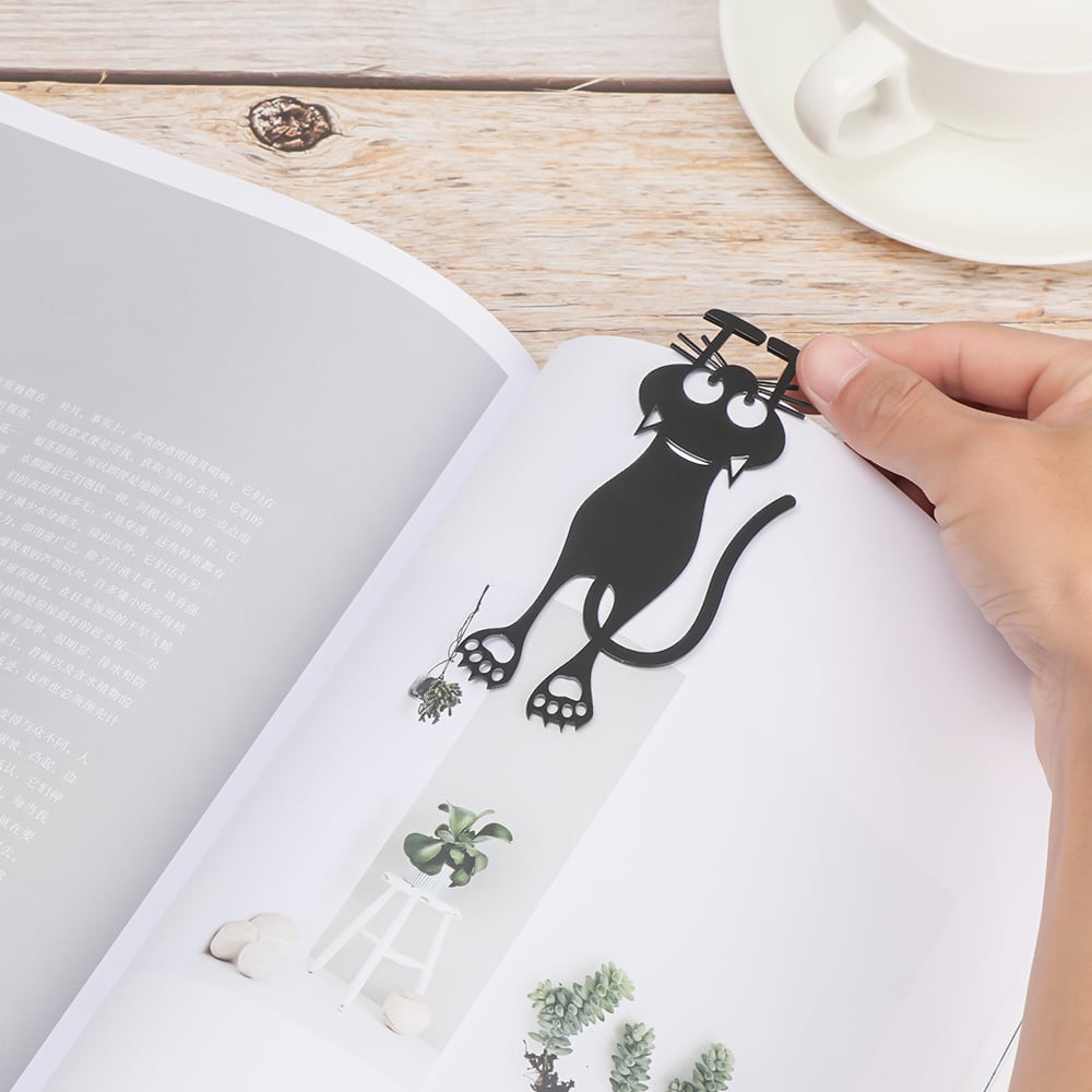 Skorter | Curious Cat Bookmark- Locate Reading Progress With Cute Cat Paws