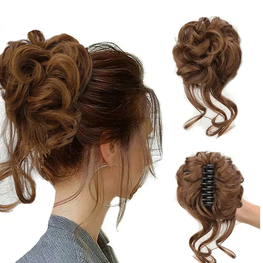 Skorter | CurlyBun: Instant Curled Bun Hair Clip