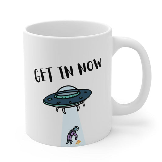 Skorter | Abduction Pizza Mug