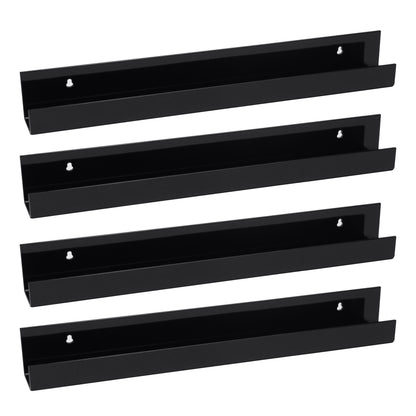 Skorter | AcrylicClear - Floating Transparent Storage Shelves for Bedroom, Living Room & Bathroom