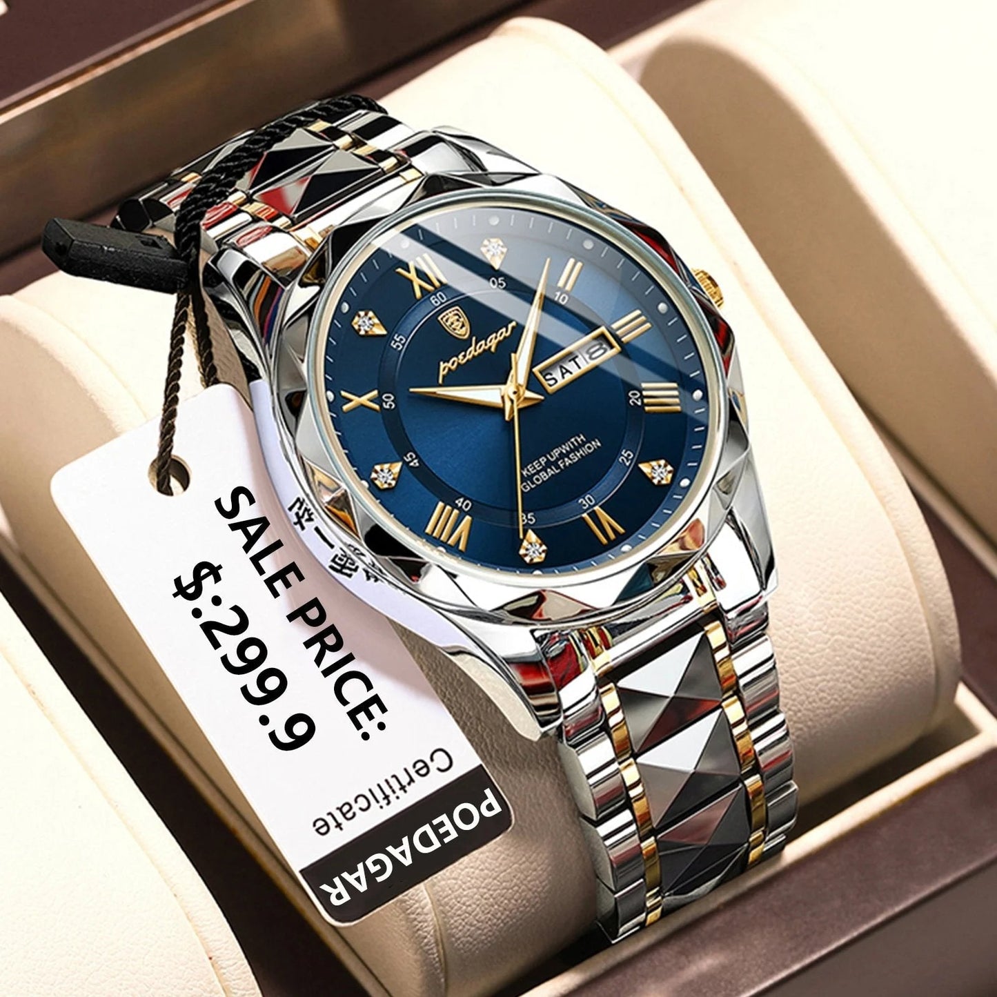 Skorter | 2023 Christmas Sale Hot Sale Waterproof Top Brand Luxury Men's Watch with Luminous