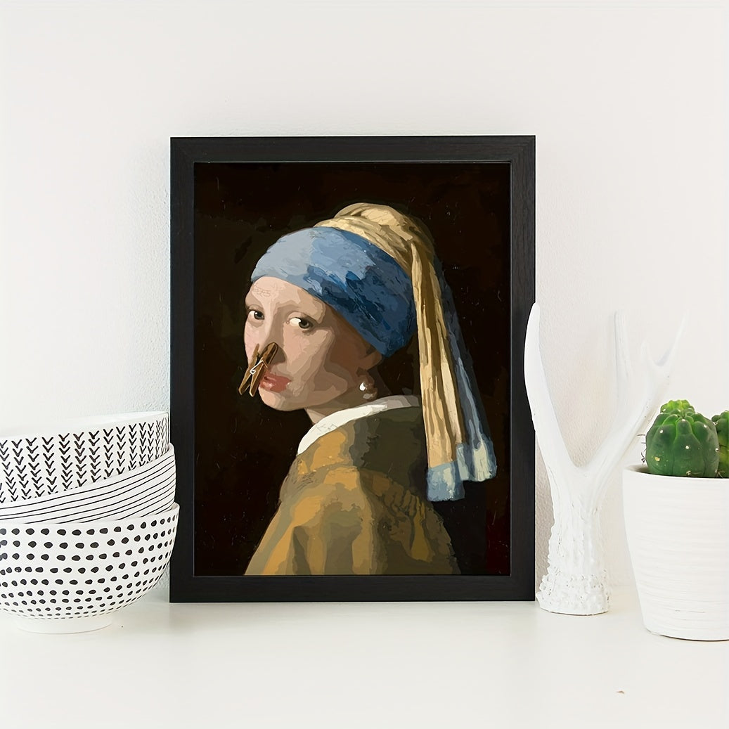 Skorter | 1pcs Large Size, Fun Bathroom Wall Poster - Waterproof, No Frames Included, 15.7"x11.4" (40x29cm)