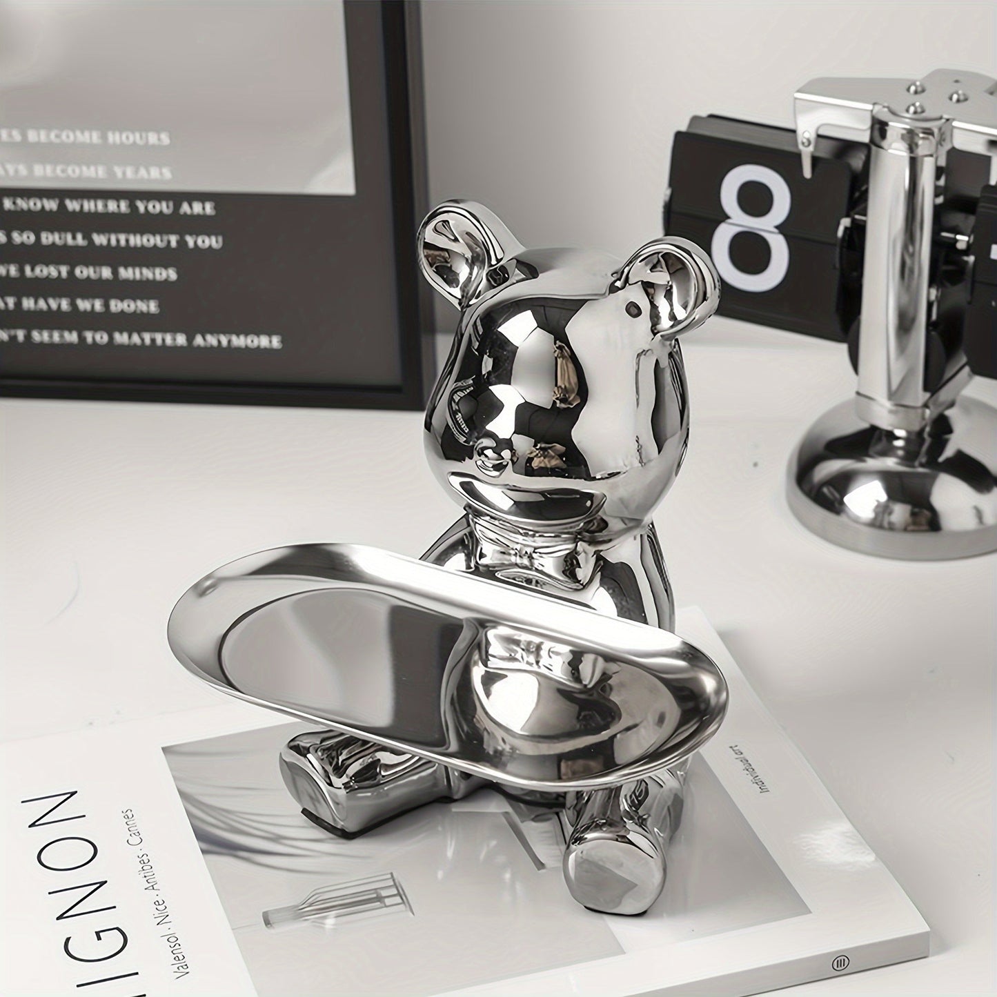 Skorter | CeramiBear - Ceramic Bear & Rabbit Decorative Distance Board