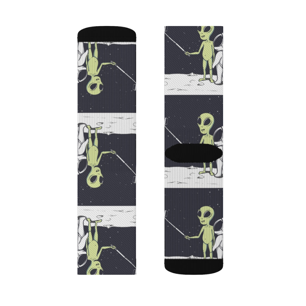 Skorter | Alien Selfie Socks