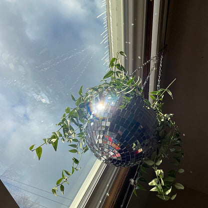 Skorter | Disco Ball Hanging Planter