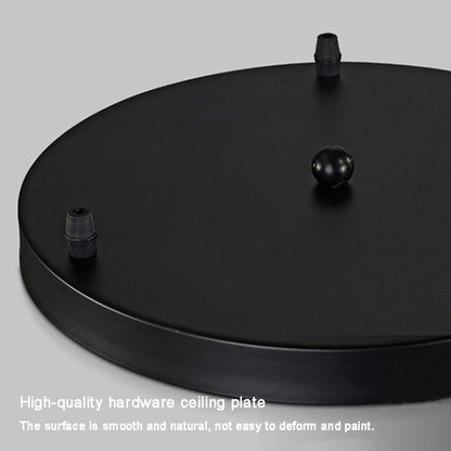 Ceiling Canopy Base for Pendant Light Multi Size DIY Black/White/Gold Plate 3/4/5 - SKØRTER
