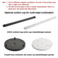 Ceiling Canopy Base for Pendant Light Multi Size DIY Black/White/Gold Plate 3/4/5 - SKØRTER