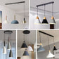 Ceiling Canopy Base for Pendant Light Multi Size DIY Black/White/Gold Plate 3/4/5 - SKØRTER