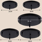 Ceiling Canopy Base for Pendant Light Multi Size DIY Black/White/Gold Plate 3/4/5 - SKØRTER