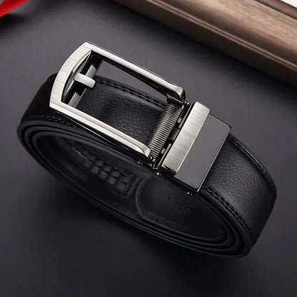 Skorter | Adjustable No-Hole Leather Belt for Men