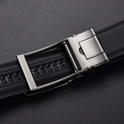 Skorter | Adjustable No-Hole Leather Belt for Men