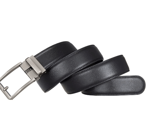 Skorter | Adjustable No-Hole Leather Belt for Men