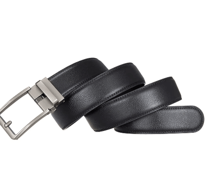Skorter | Adjustable No-Hole Leather Belt for Men