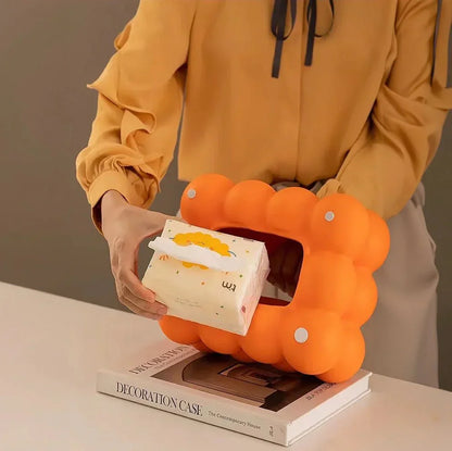 Skorter | Ceramic Bubble Shape Tissue Box