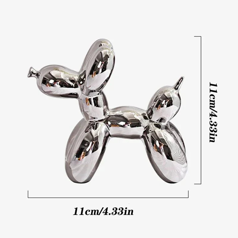 Skorter | Ceramic Glossy Balloon Dog Ornament