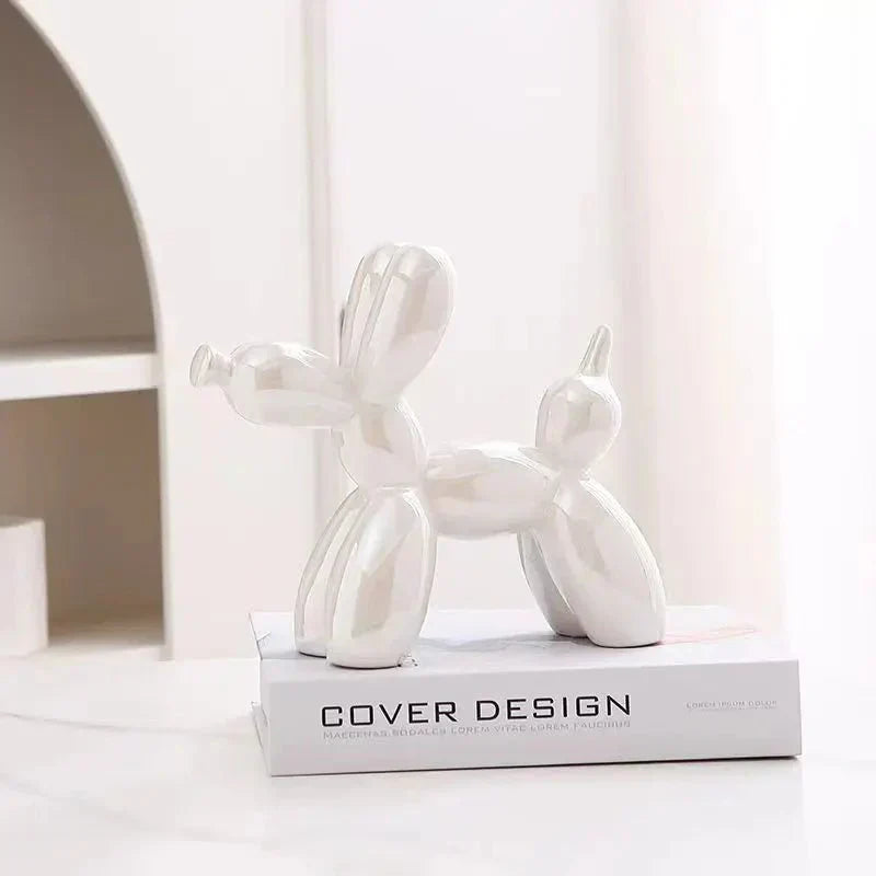 Skorter | Ceramic Glossy Balloon Dog Ornament