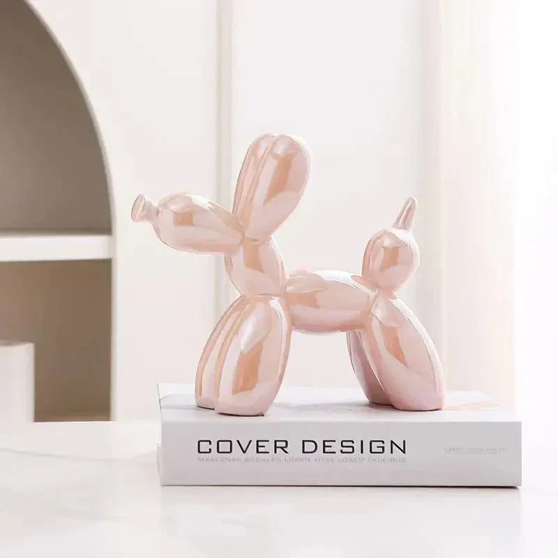 Skorter | Ceramic Glossy Balloon Dog Ornament