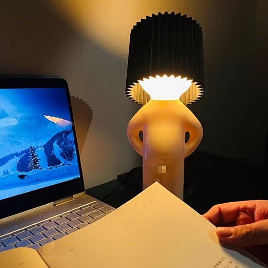 Skorter | VerlegenLys - USB Powered Geometric Table Lamp with Colorful Light