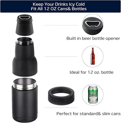 Skorter | Beer Bottle and Can Cooler with Beer Opener