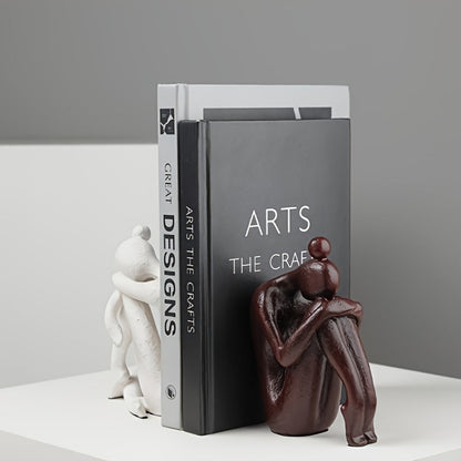 Skorter | AbstractSculpt - Modern Figure Bookends for Home & Office