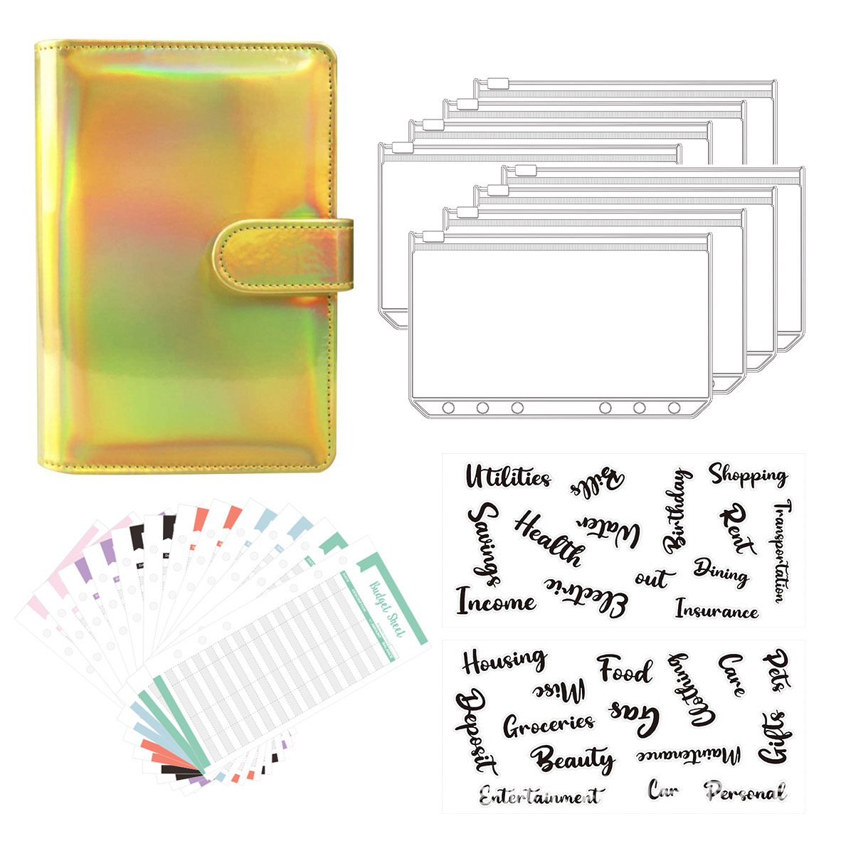 Skorter | Budget Binder Book With Cash Envelopes