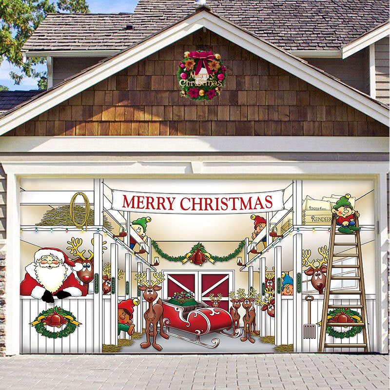 Skorter | Christmas Carsge Door Banner Ornament