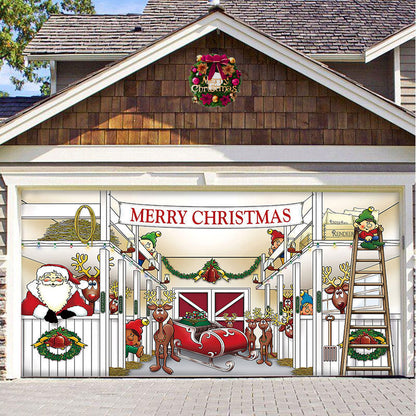 Skorter | Christmas Carsge Door Banner Ornament