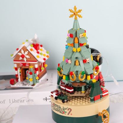 Skorter | 360 PCS Music Box Christmas Tree Building Blocks