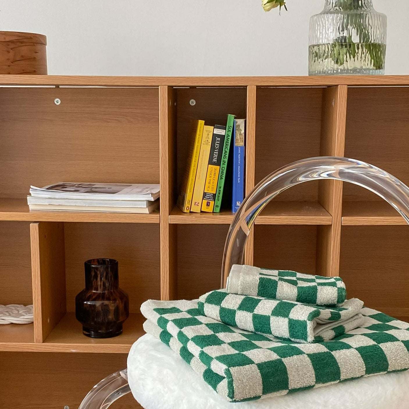 Skorter | Checkerboard Plus Towel Collection