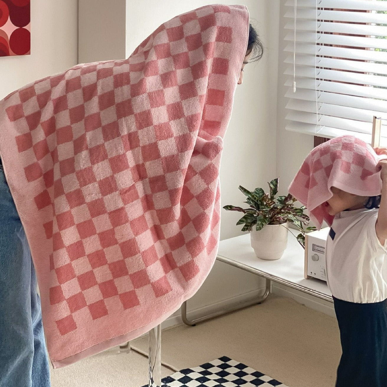 Skorter | Checkerboard Plus Towel Collection