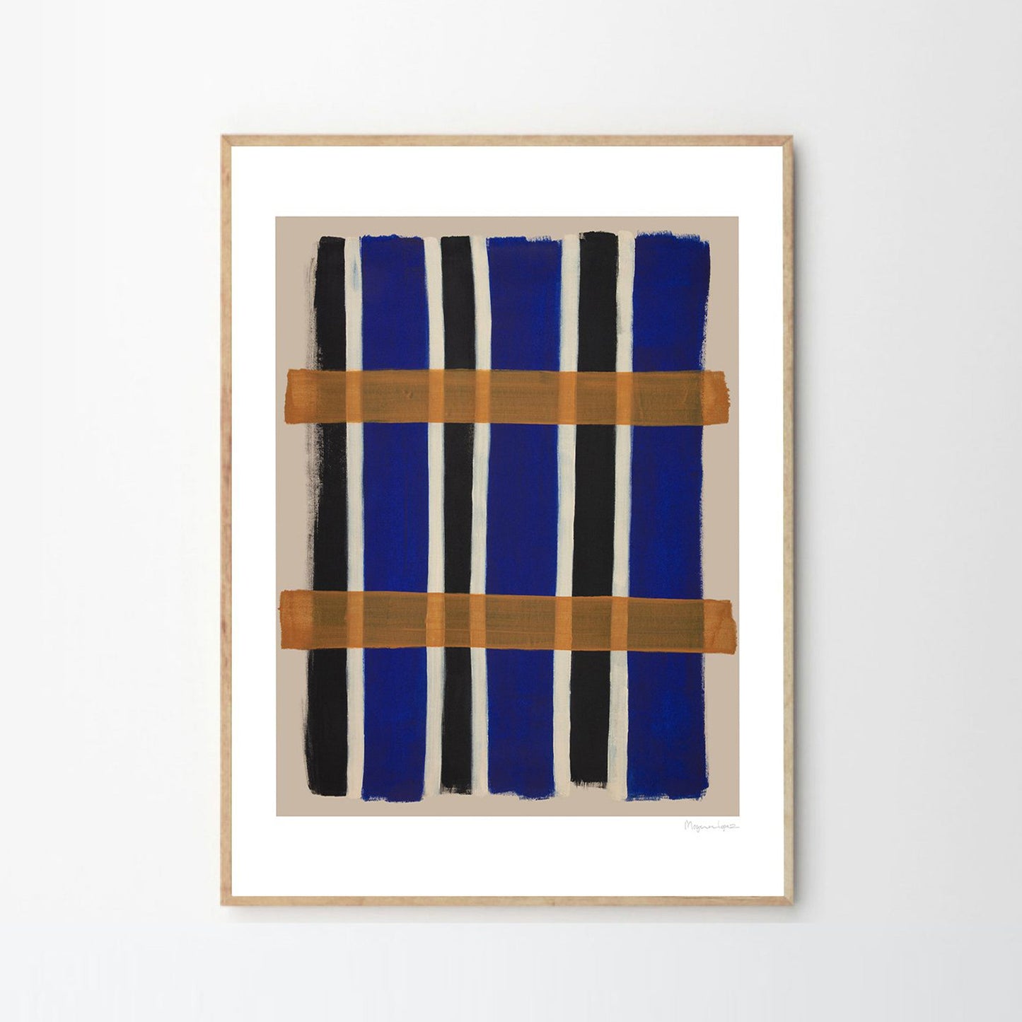 Skorter | Checkered Text 30cm x 40cm