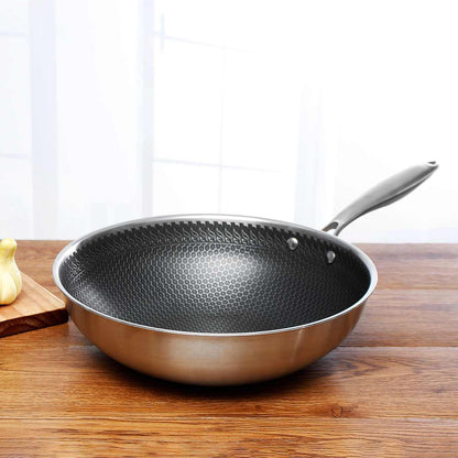 Skorter | ChefSteel Pan – Stainless Steel Non-Stick Frying Pan for Effortless Cooking