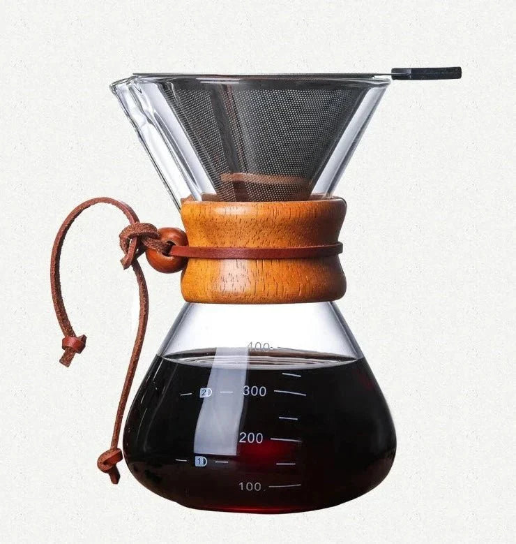 Skorter | Chemex Coffee Price - Hario V60 Dripper Set - Perfect Coffee Experience