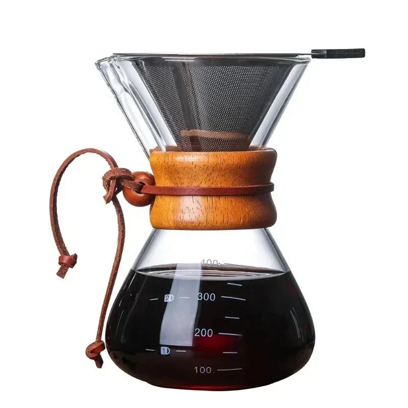 Skorter | Chemex Coffee Price - Hario V60 Dripper Set - Perfect Coffee Experience