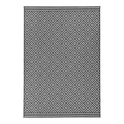 Skorter | Cheshire Monochrome Diamond Print Washable Indoor/Outdoor Mat