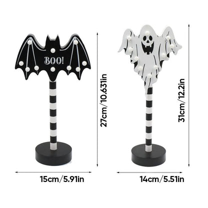 Skorter | Solar-Powered LED Halloween Garden Lantern