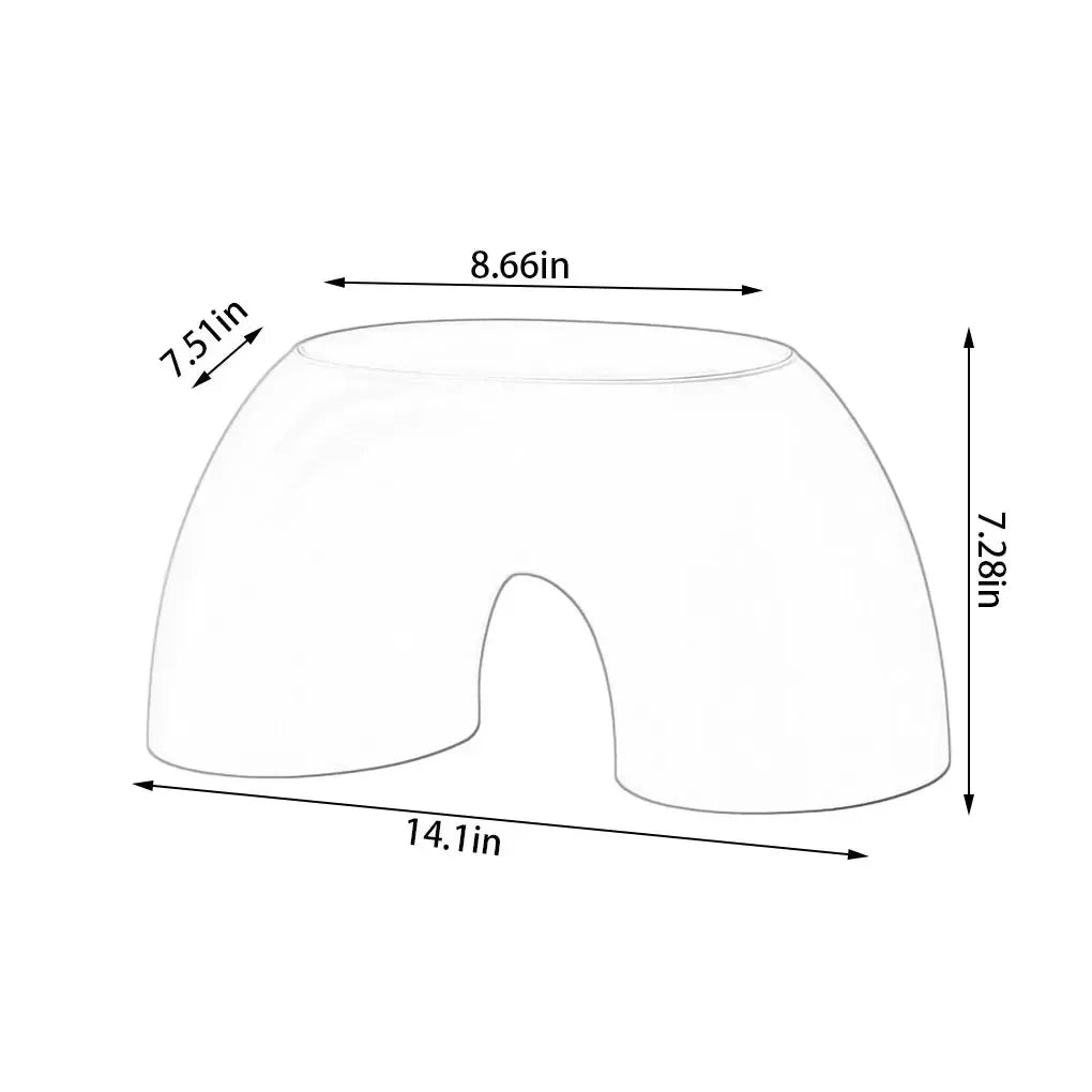 Skorter | Children's Plastic Rainbow Shape Stool