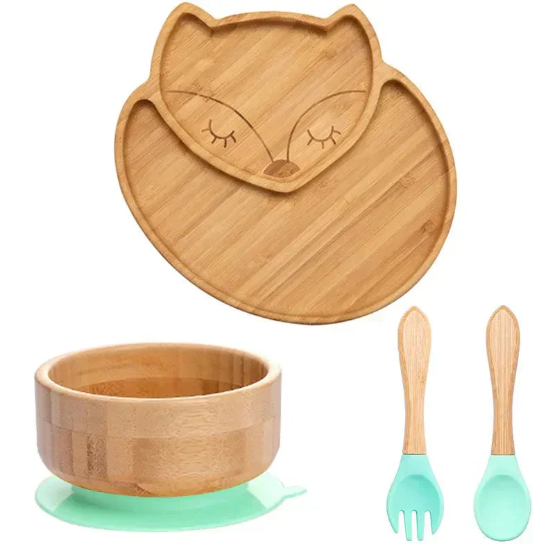 Skorter | Children's Tableware Set with Suction Cup - EcoFeast