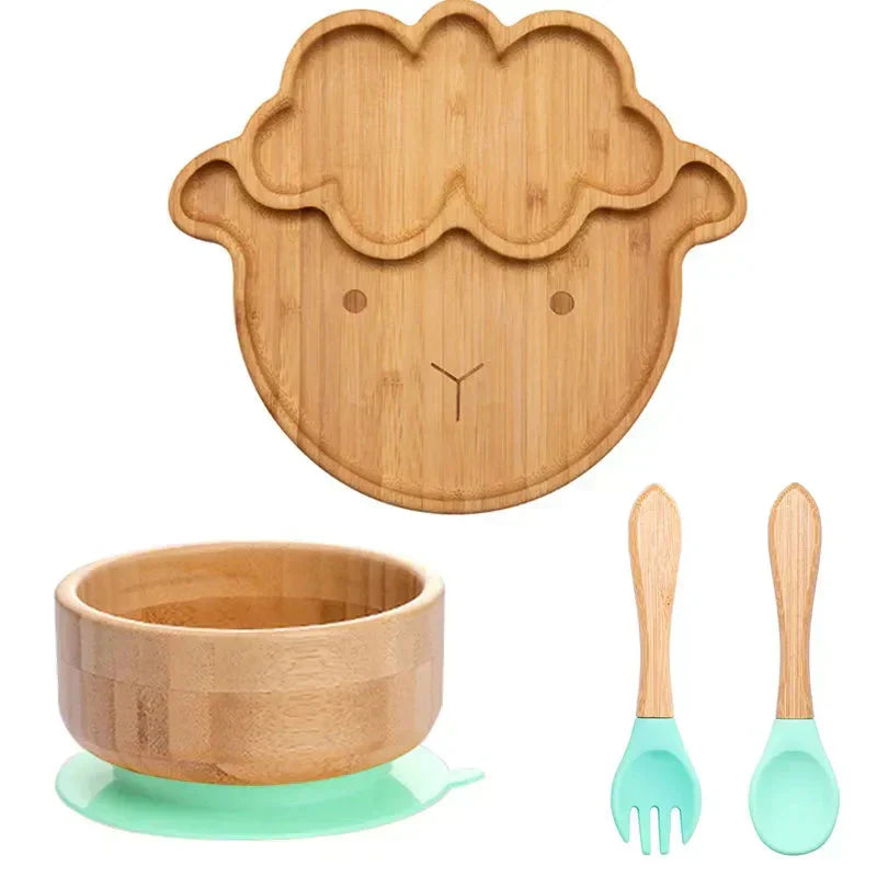 Skorter | Children's Tableware Set with Suction Cup - EcoFeast