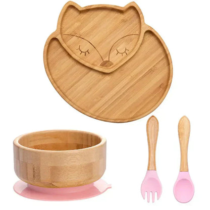 Skorter | Children's Tableware Set with Suction Cup - EcoFeast