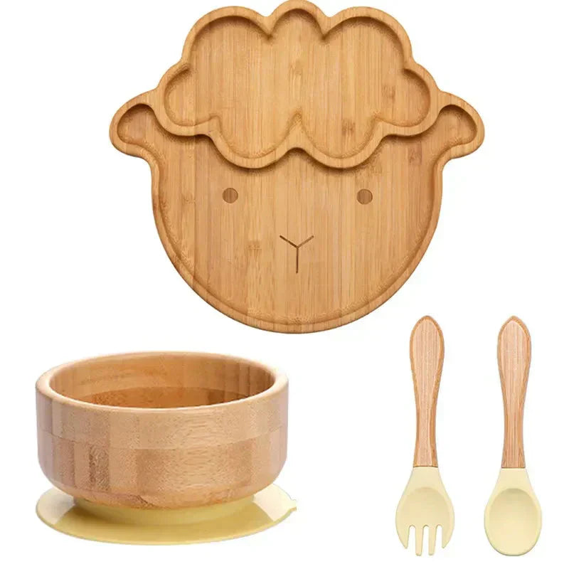 Skorter | Children's Tableware Set with Suction Cup - EcoFeast