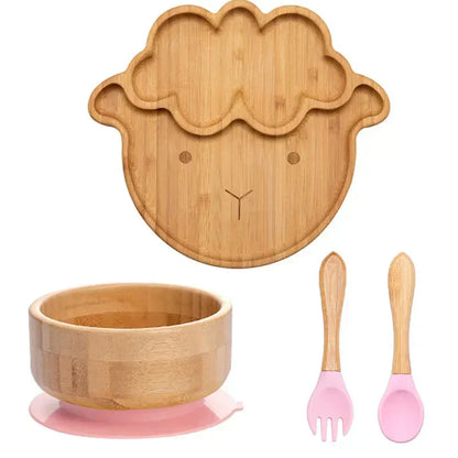 Skorter | Children's Tableware Set with Suction Cup - EcoFeast
