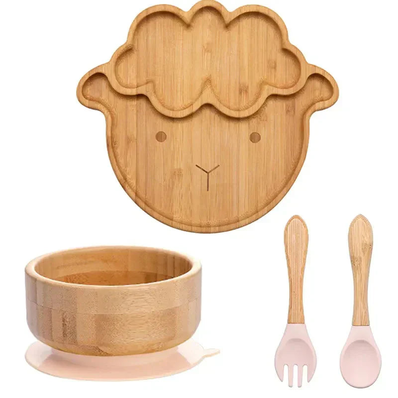 Skorter | Children's Tableware Set with Suction Cup - EcoFeast